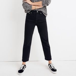 Madewell Classic Straight Jeans in Lunar Wash